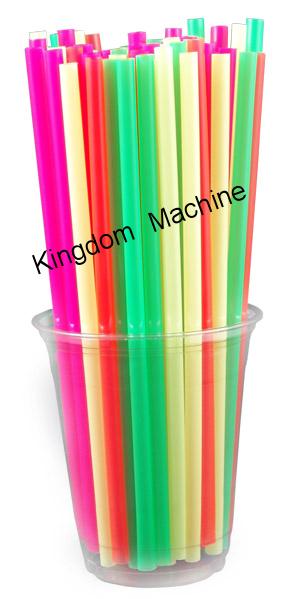 One Color Plastic Drinking Straw